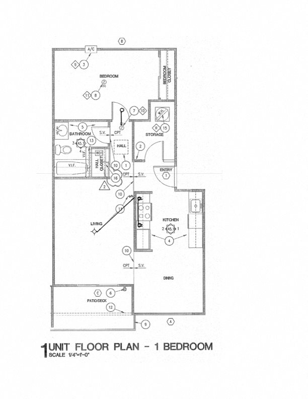 1 Bedroom Unit 1 Bedroom Unit